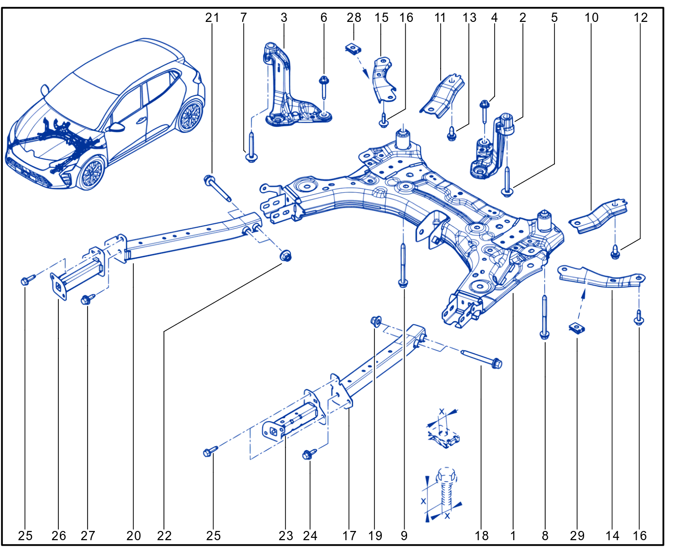Front Axle Component - 1816_310111_B6