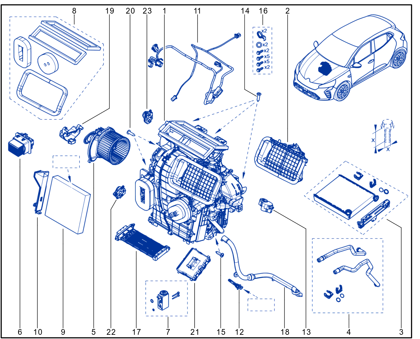 Passenger Compartment Filter - 1816_602012_B2