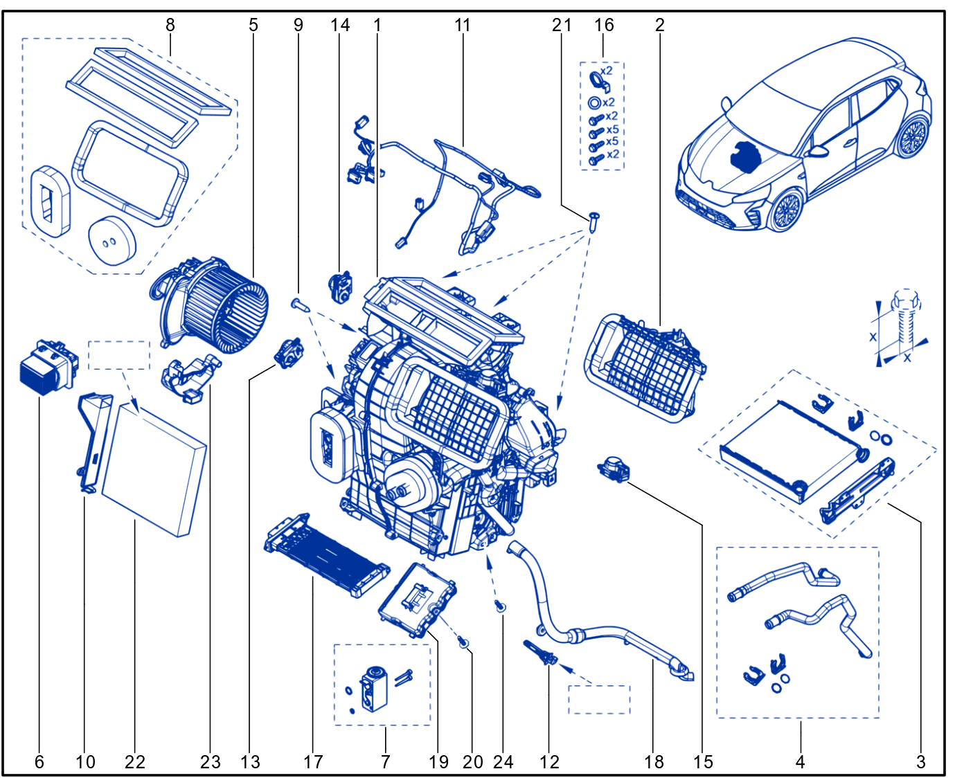 Passenger Compartment Filter - 1816_602014_B4