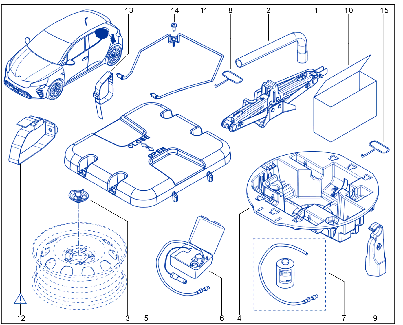 Jack And Anti-Puncture System - 1816_900110_B4