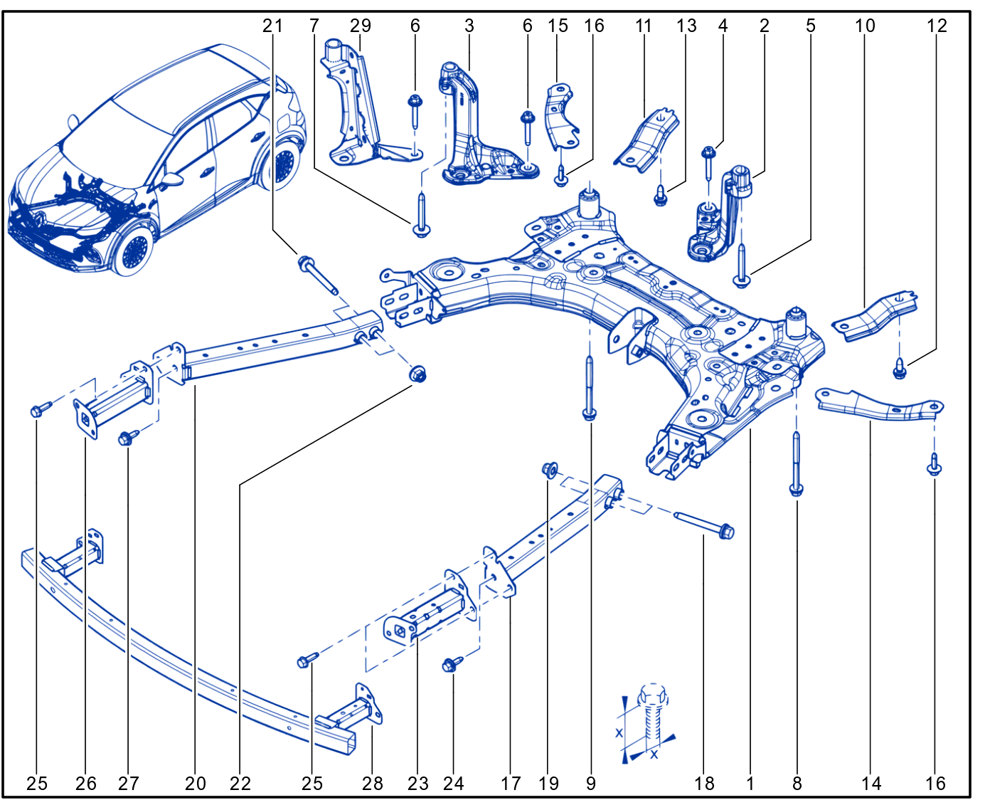 Front Axle Component - 1818_310110_C5
