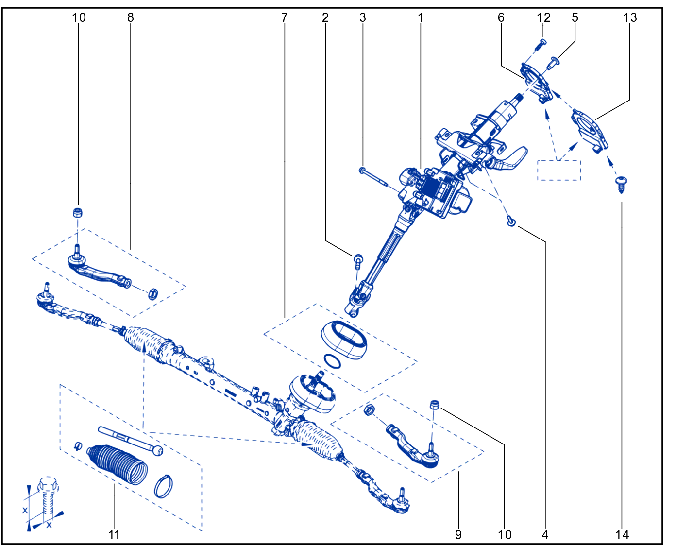 Steering Column - 1818_364010_E5