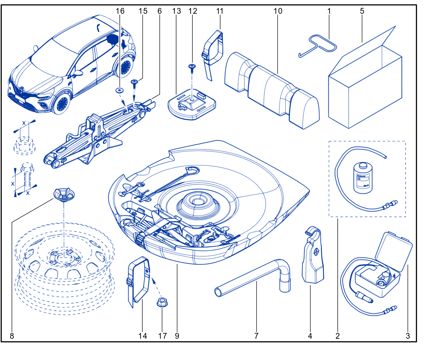 Jack And Anti-Puncture System - 1818_900110_F4