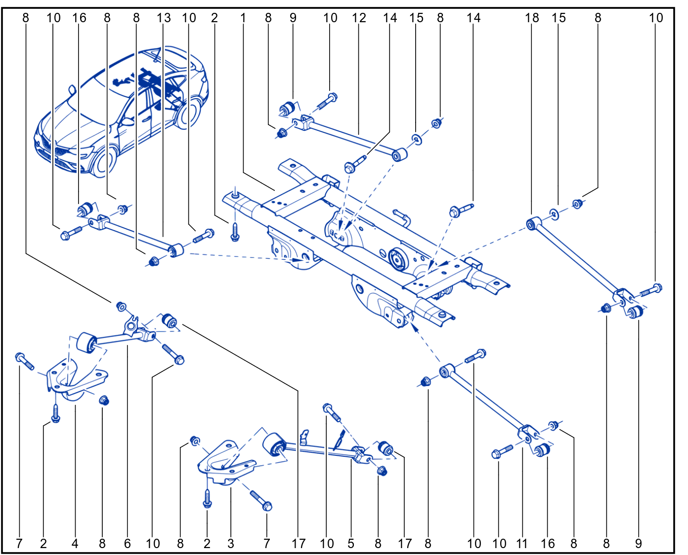 Rear Axle Component - 1819_330111_B2