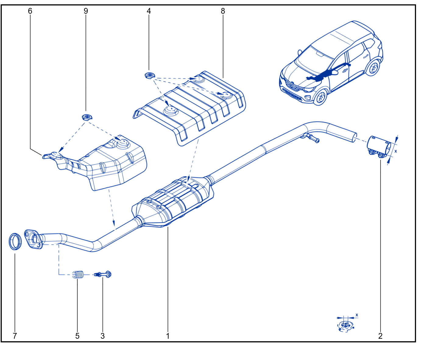 Exhaust Pipe - 1820_195010_D2