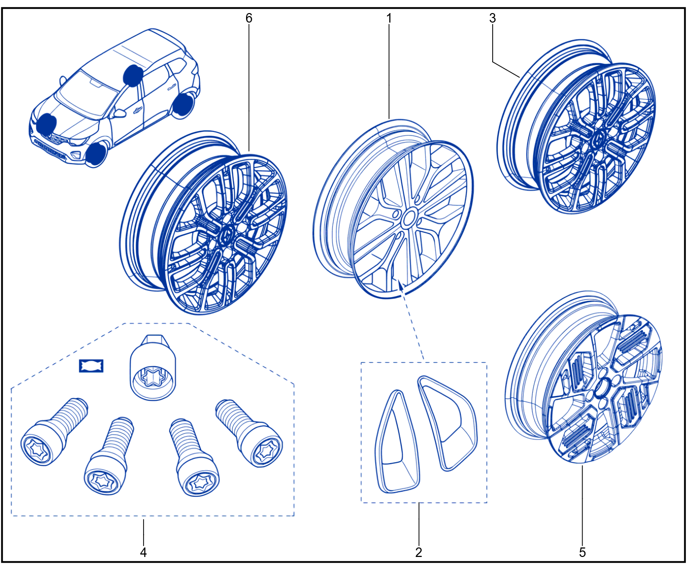 Wheel Nut - 1820_350910_G1