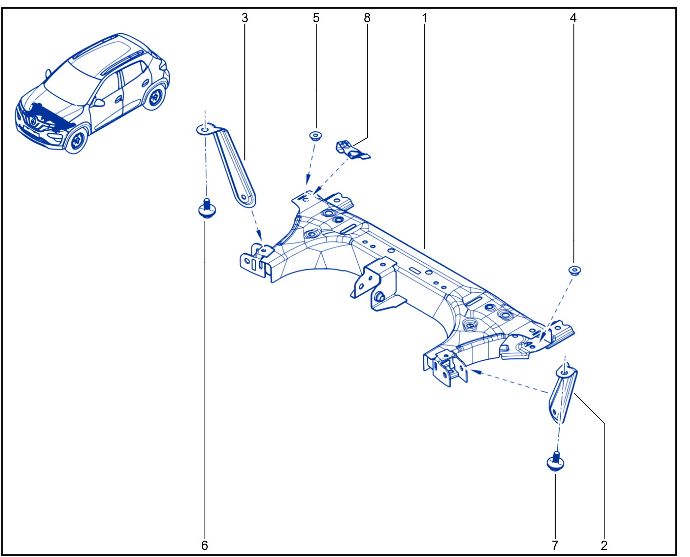 Front Axle Component - 1821_310110_C2