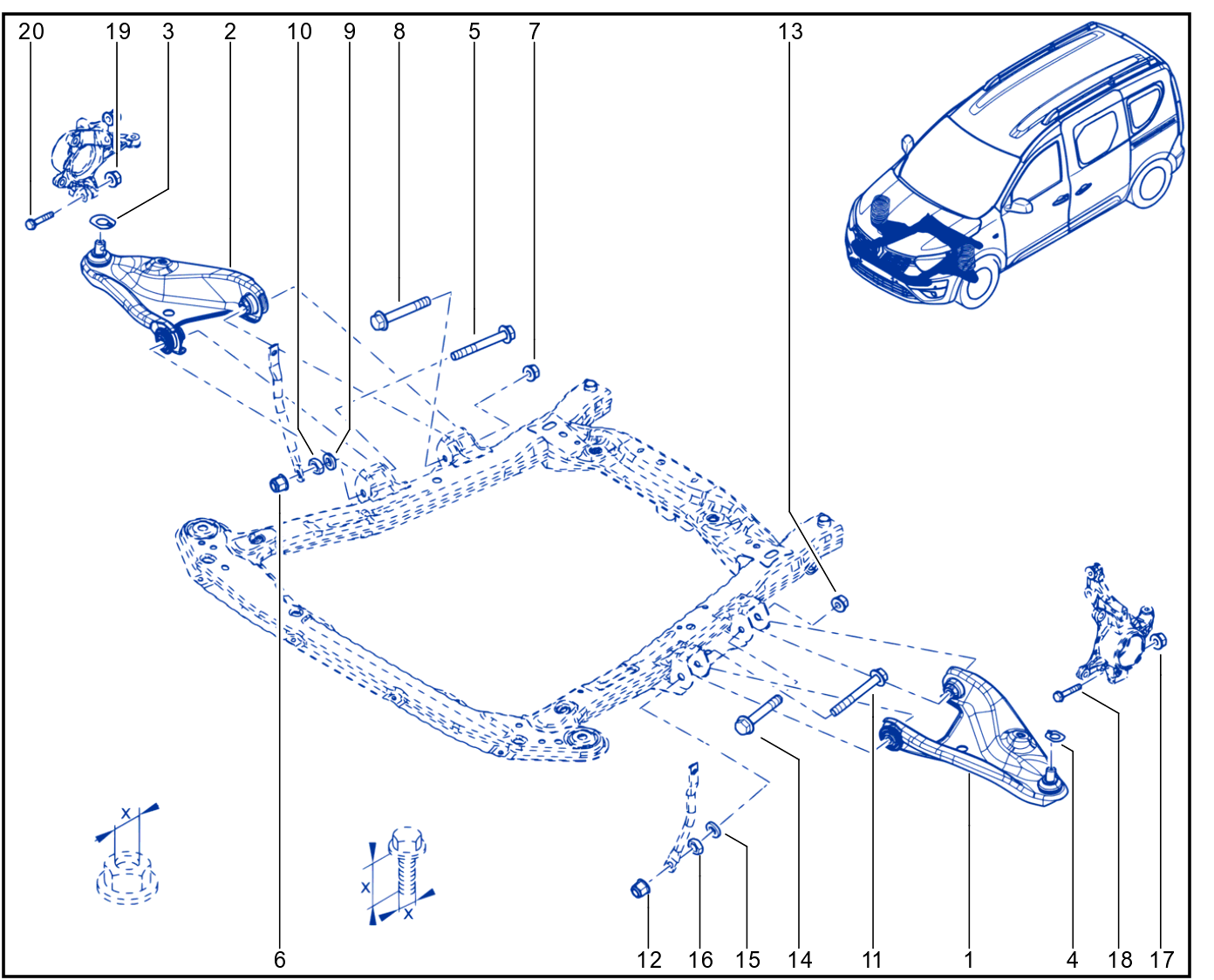 Front Axle Component - 1824_310210_C2