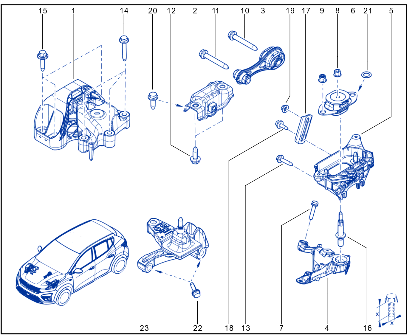 Engine And Transmission Assembly Support - 1825_198014_B6