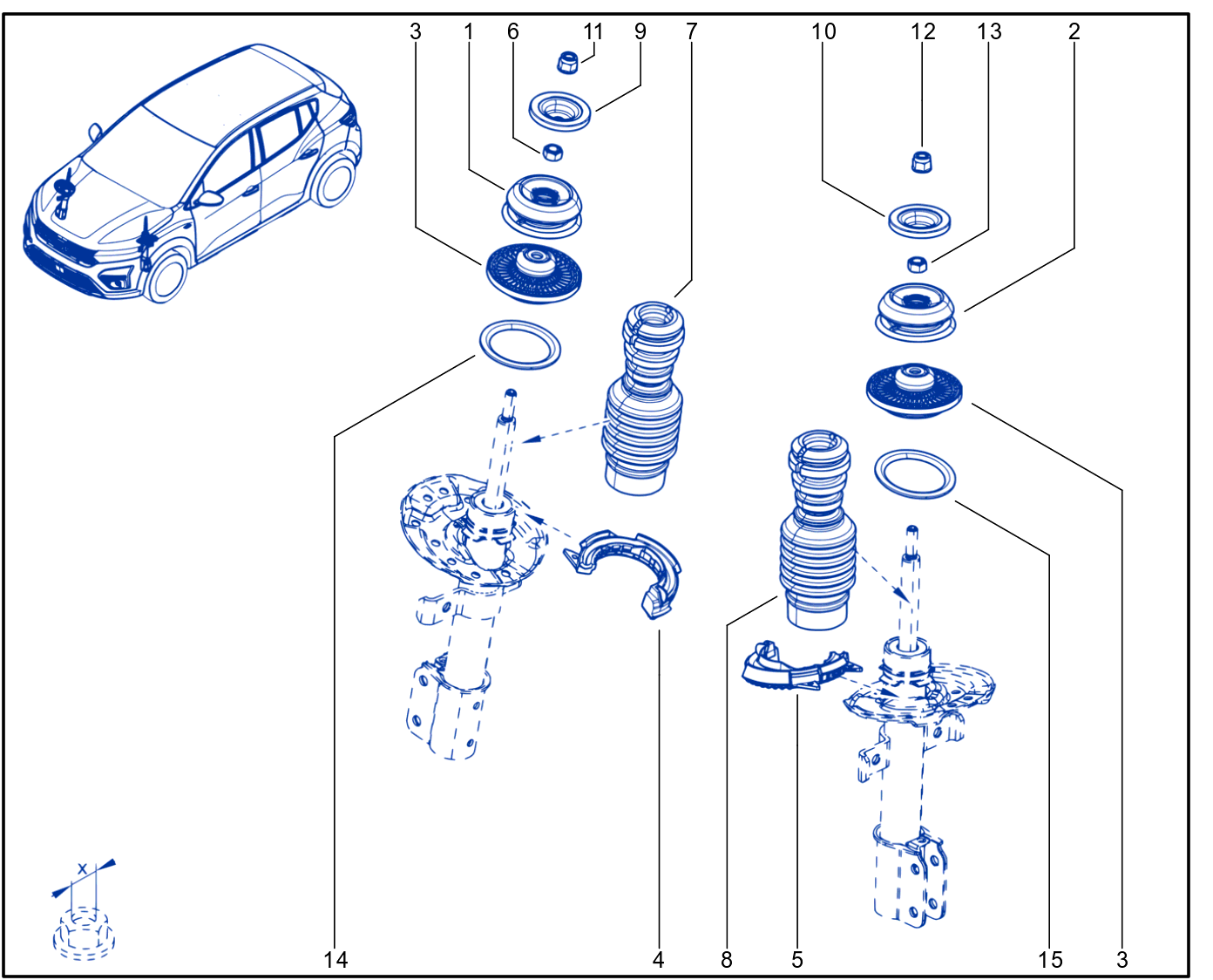 Suspension - Front Shock Absorption - 1825_320111_C3