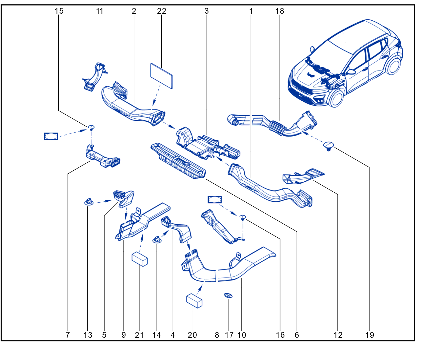 Air Distribution Circuit - 1825_601010_B8