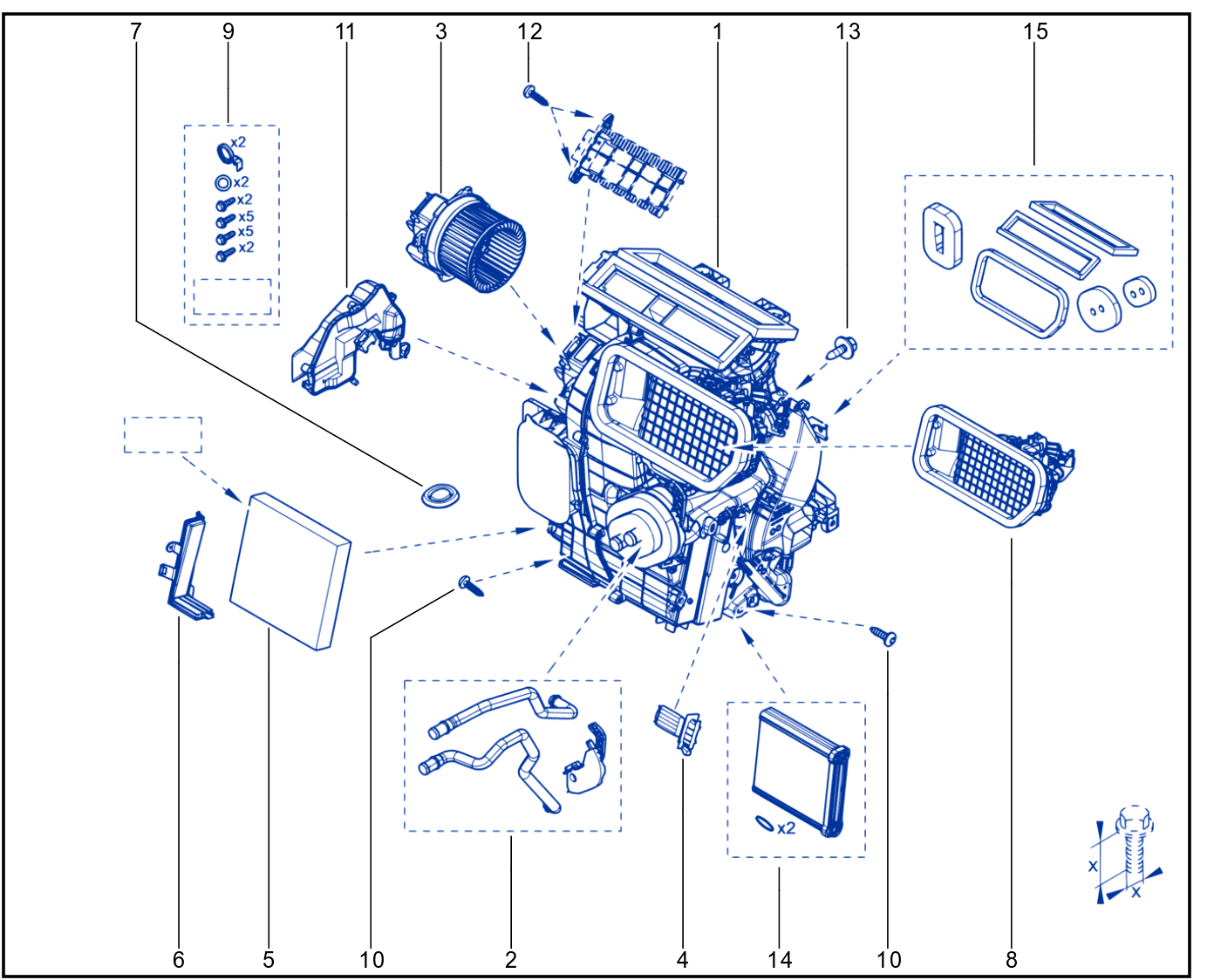 Passenger Compartment Filter - 1825_602010_B7
