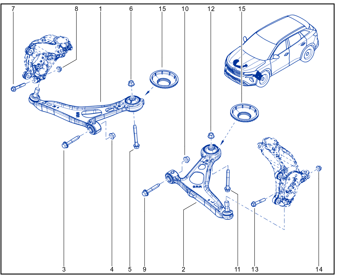 Front Axle Component - 1828_310210_C4