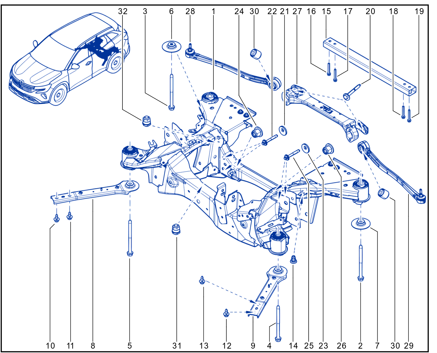 Rear Axle Component - 1828_330210_I5