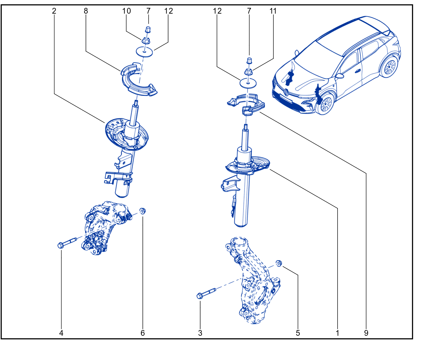 Suspension - Front Shock Absorption - 1829_320110_I6