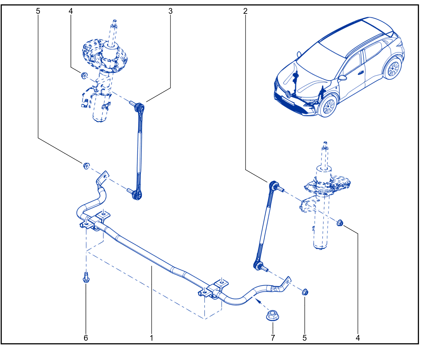 Front Anti-Roll Bar - 1829_321010_D4