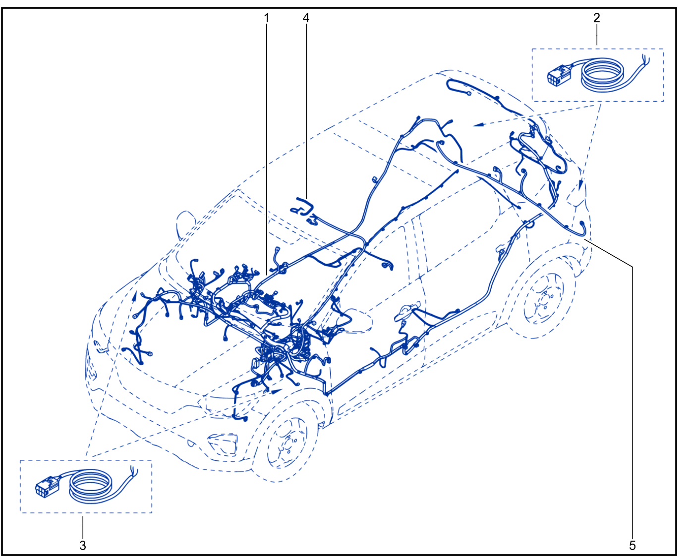 Wiring - Passenger Compartment Components - XBC_00060765_B5