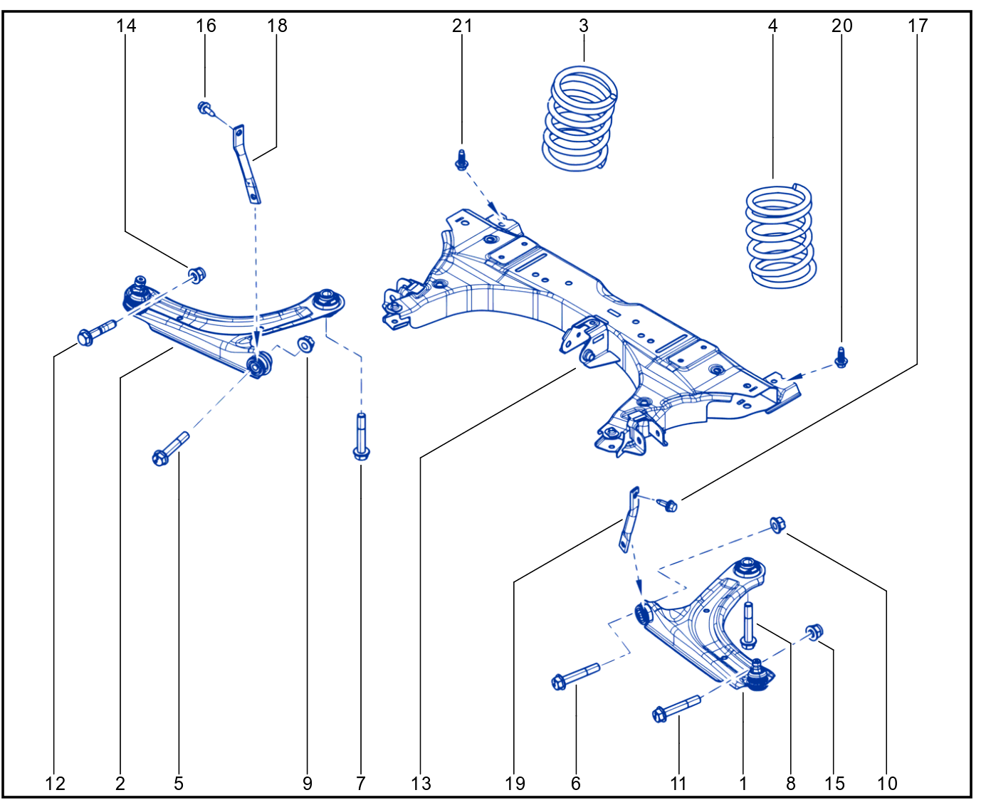 Front Axle Component - XBC_00062613_B2