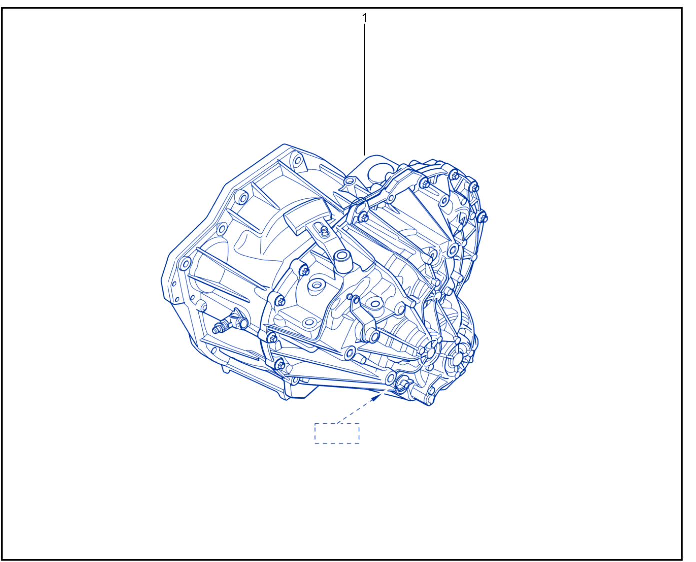 Assembled Gearbox - XDD_00005345_A2