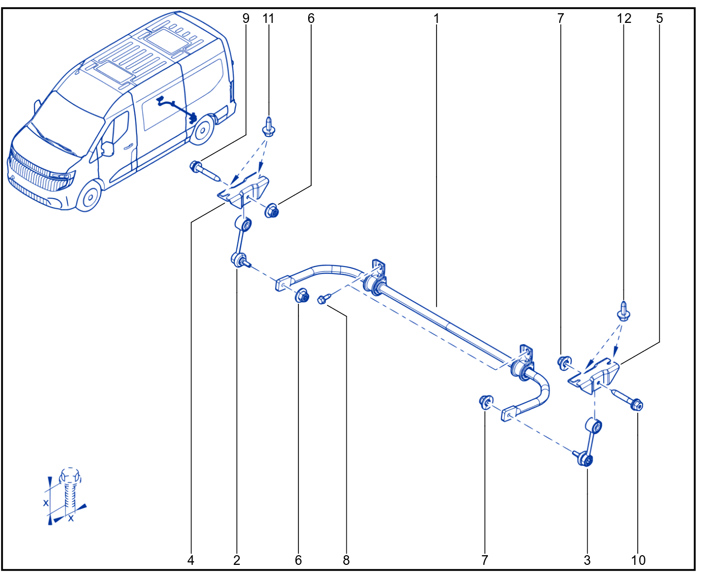 Rear Anti-Roll Bar - XDD_00013853_C1