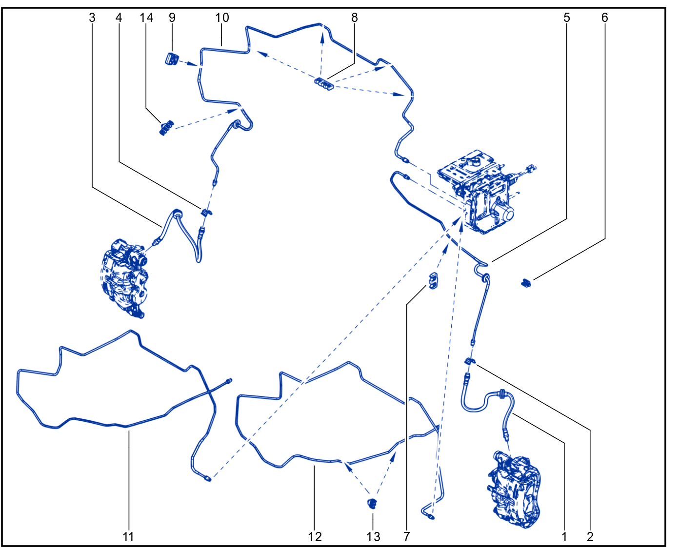 Brake Circuit - XDD_00046324_A105