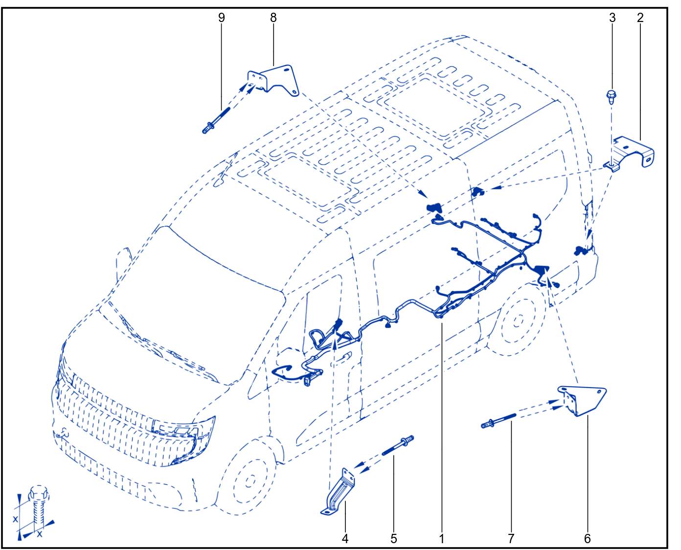 Wiring - Underbody Components - XDD_00056295_C2