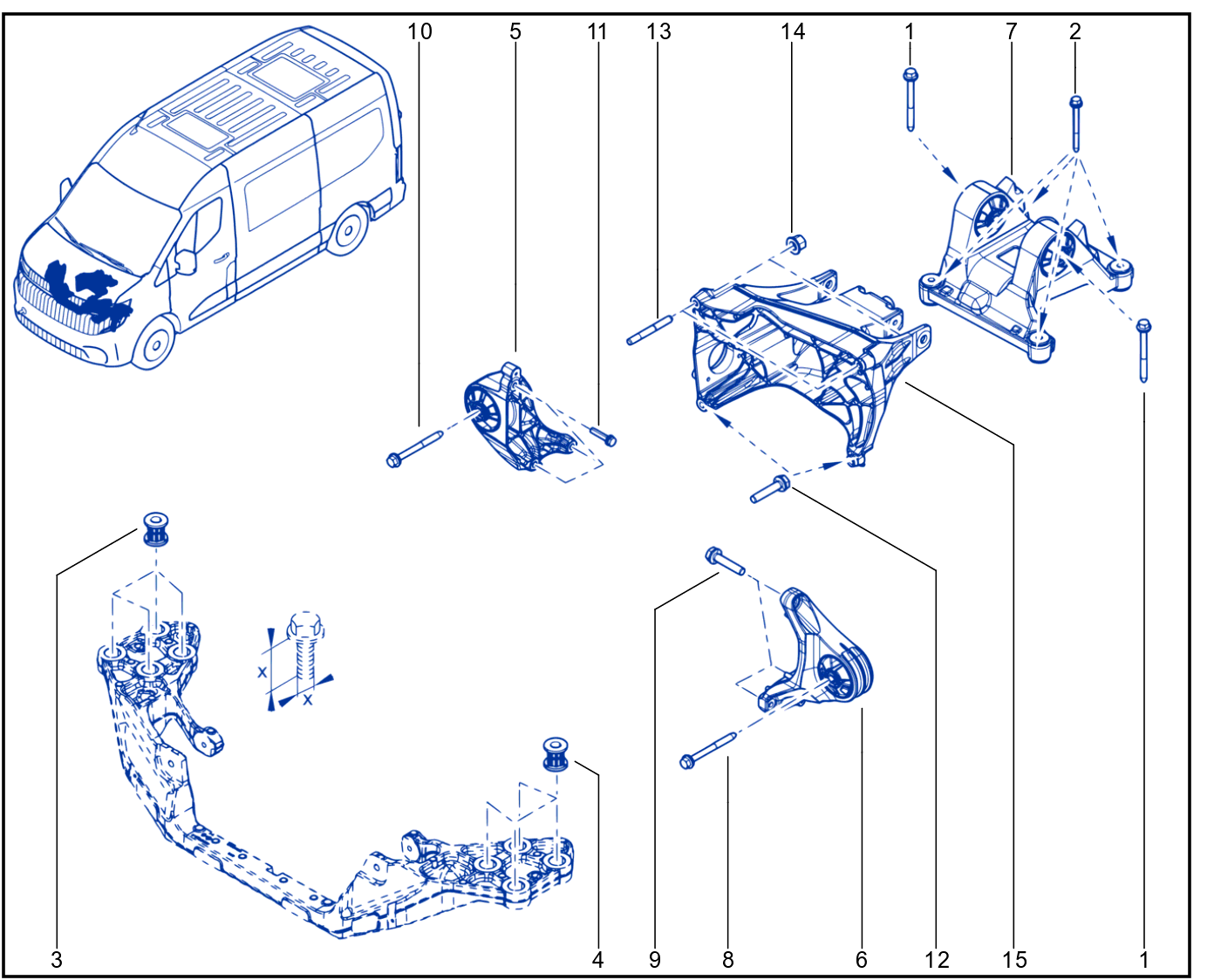 Engine And Transmission Assembly Support - XDD_00057099_B2