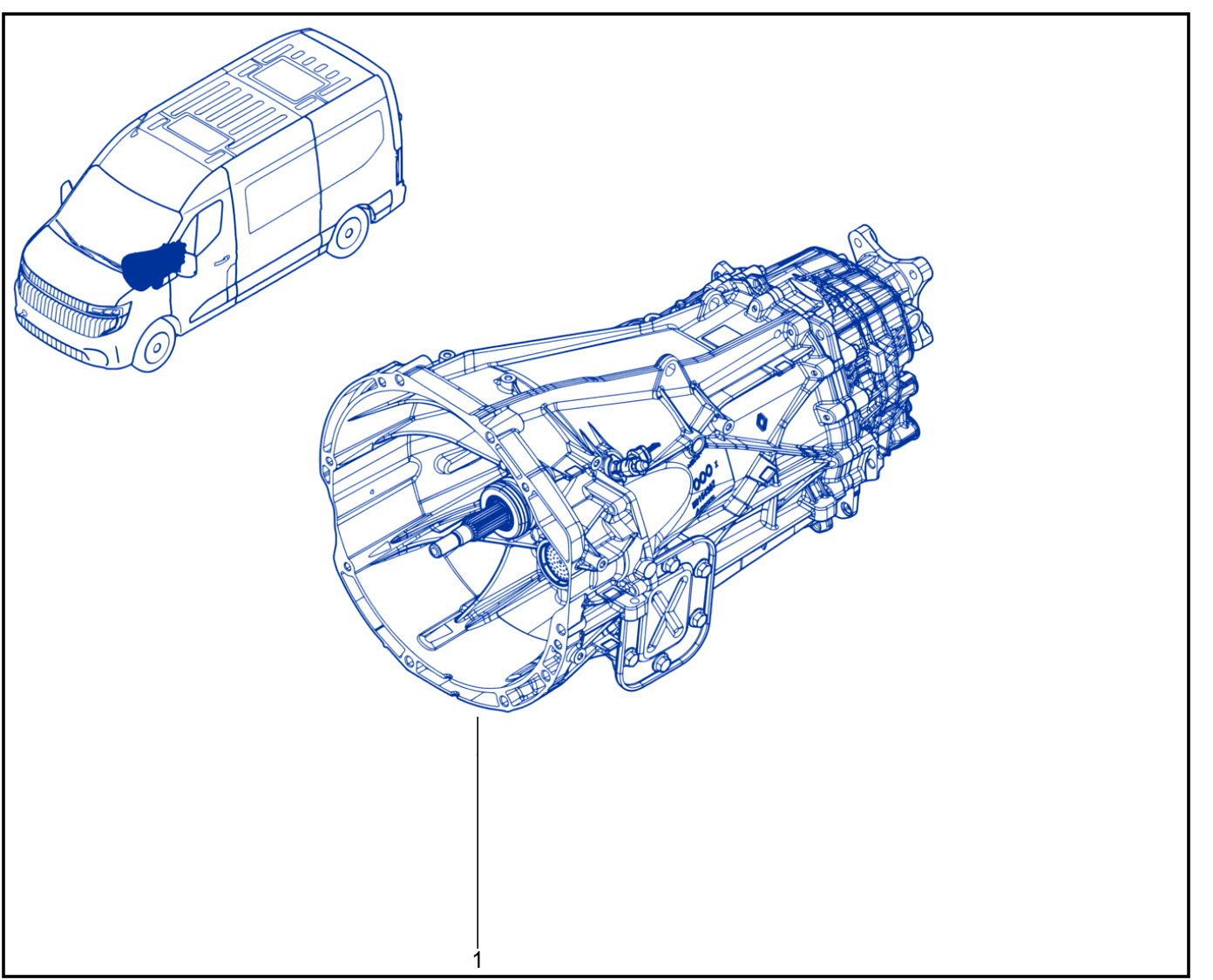 Assembled Gearbox - XDD_00058074_A4