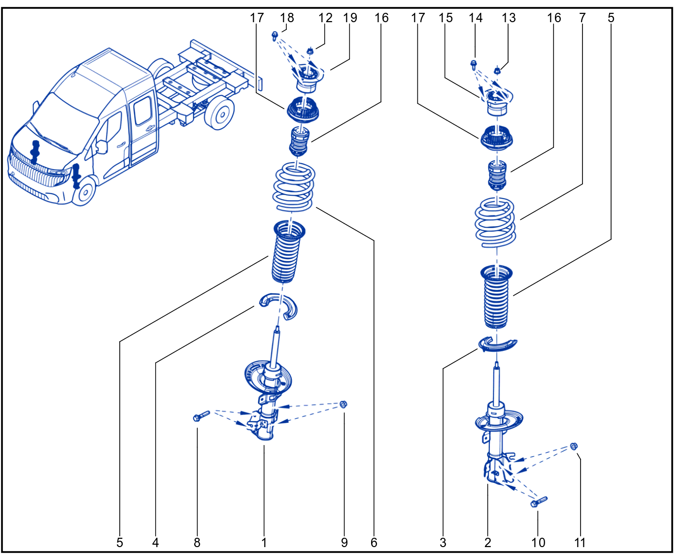 Suspension - Front Shock Absorption - XDE_00009233_B2