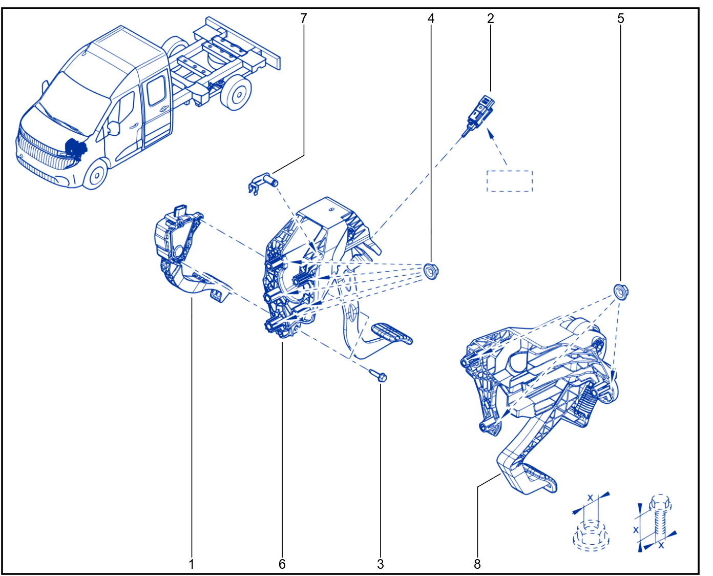 Pedal Assembly - XDE_00014129_B8