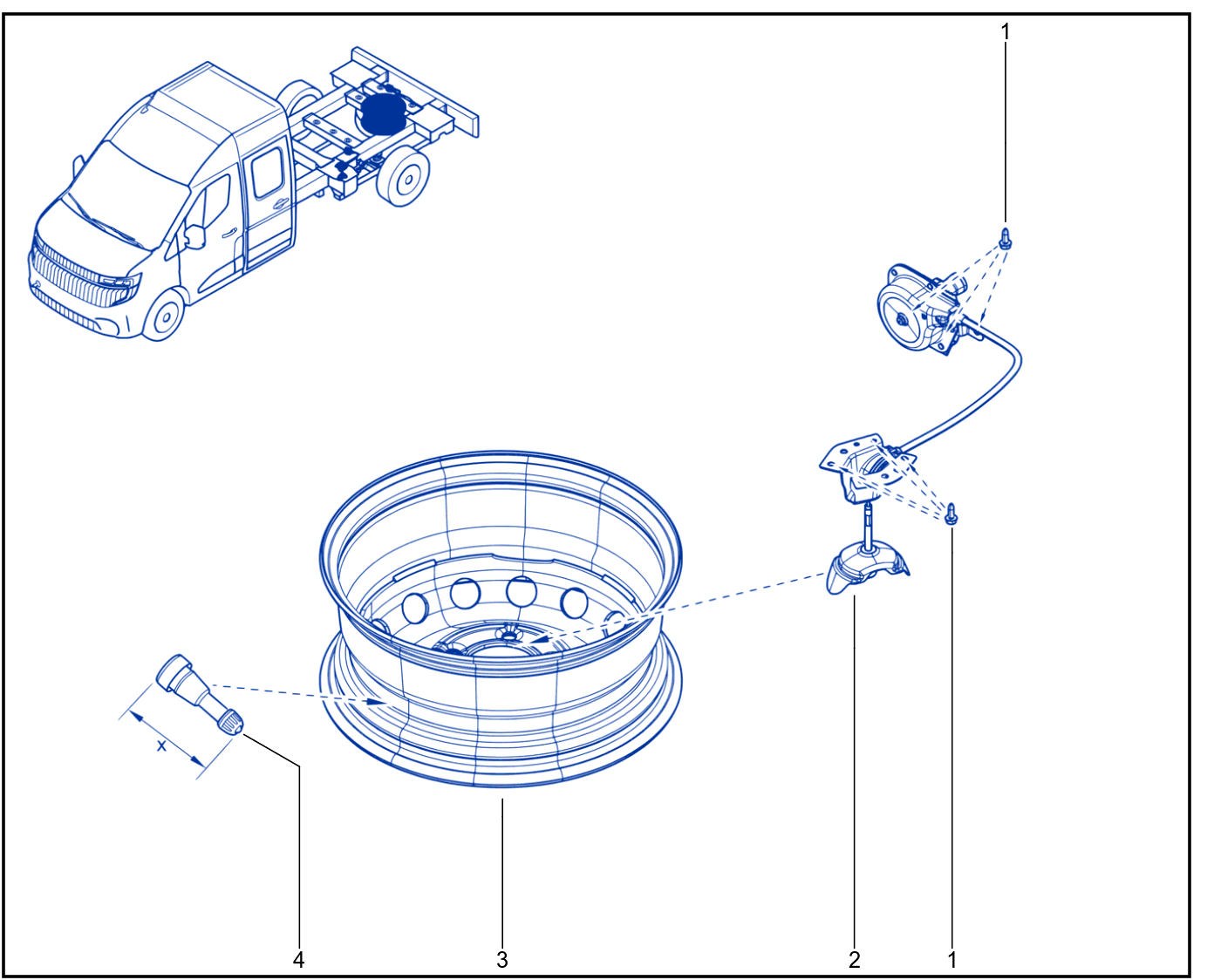 Emergency Spare Wheel Support - XDE_00014604_C5