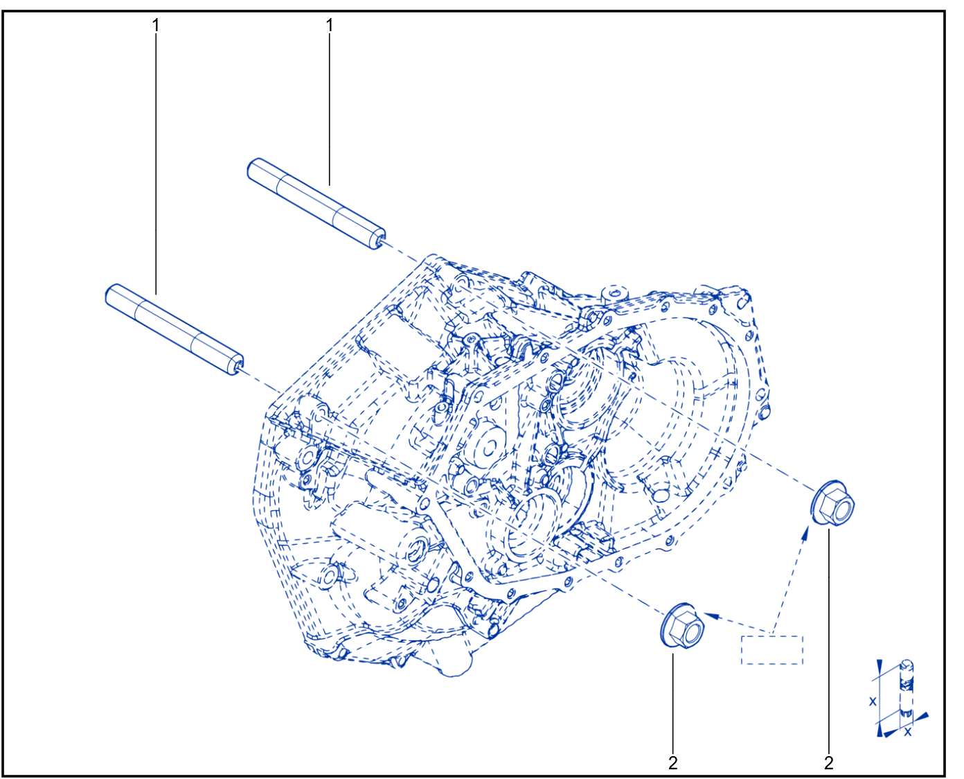 Assembled Gearbox - XJB_00060902_A3