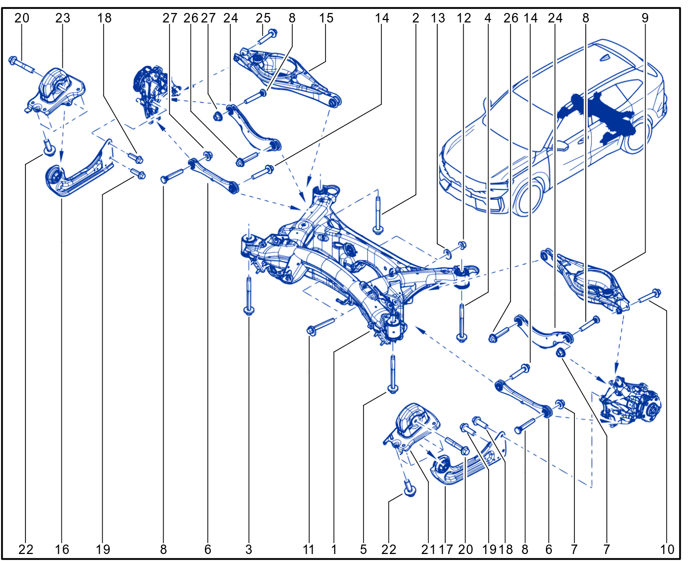 Rear Axle Component - XR310_00058625_C2