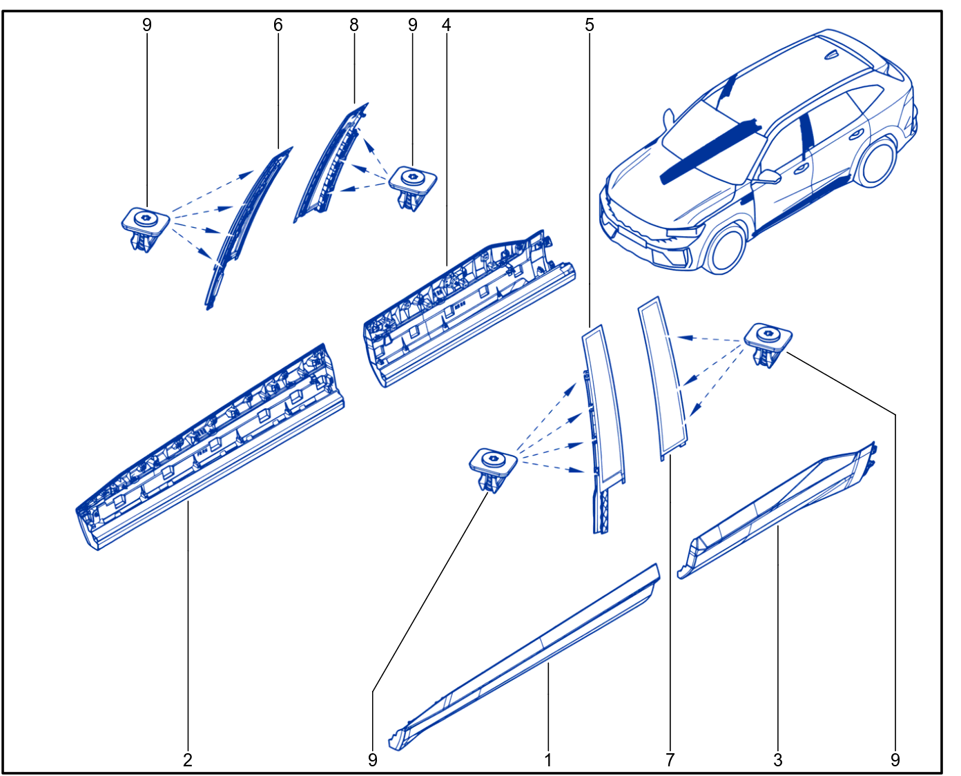 Protection Strip - Trim - XR310_00058685_C5