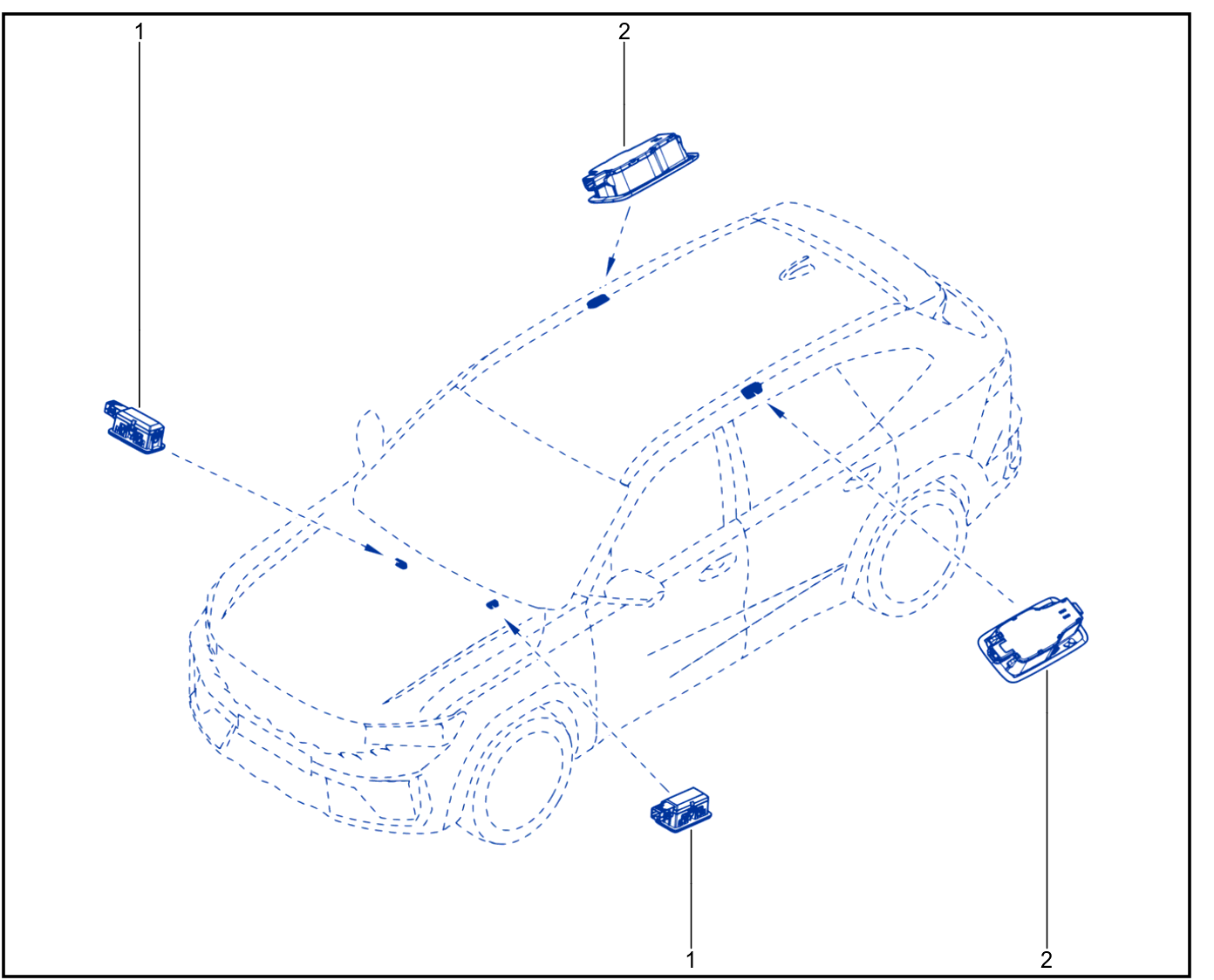 Passenger Compartment Lighting - XR310_00058714_B2