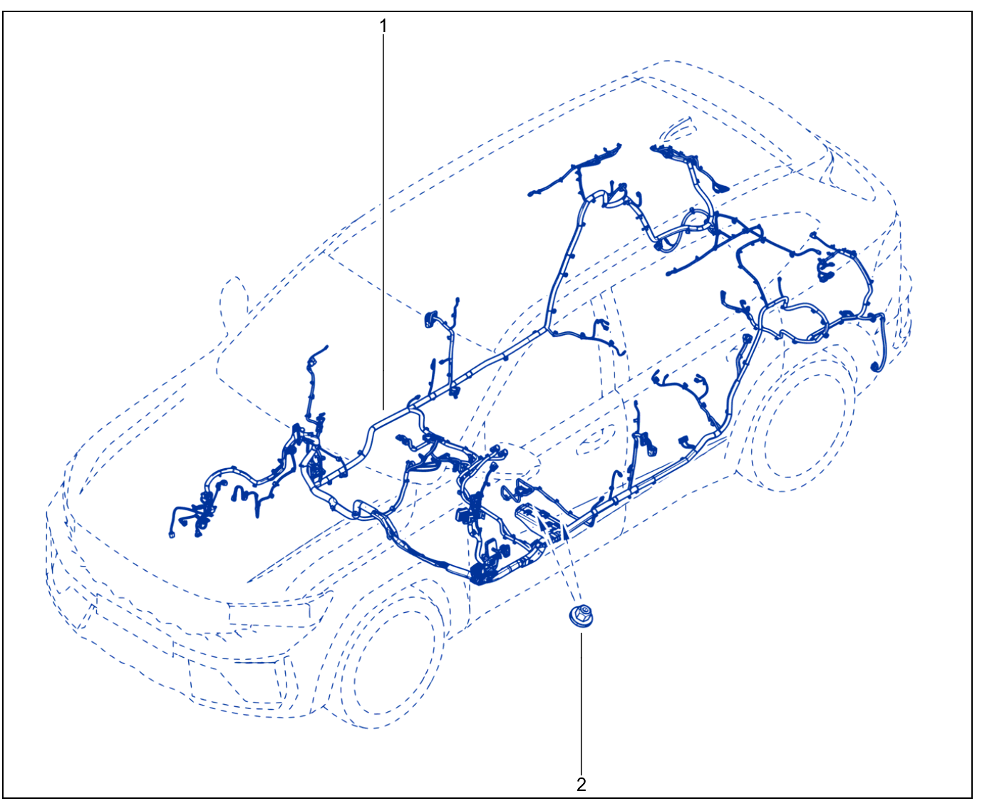 Wiring - Passenger Compartment Components - XR310_00058835_A3
