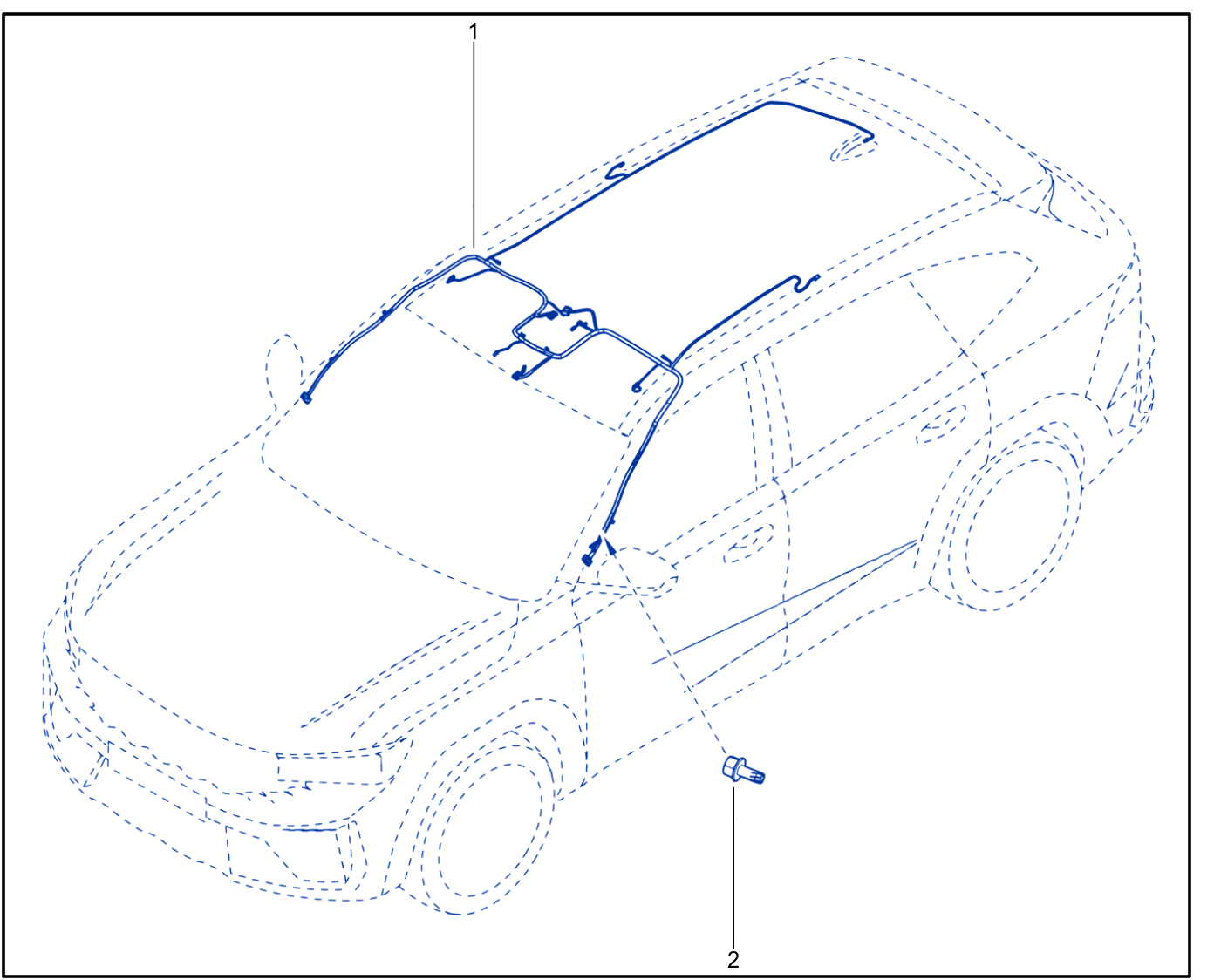 Wiring - Passenger Compartment Components - XR310_00058837_A3